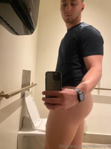 Bathroom gym shots part 3