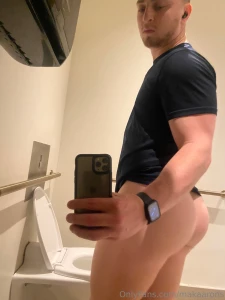 Bathroom gym shots part 5