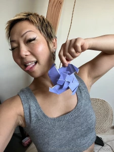 Pinwheel flower ok this origami pinwheel flower drove me a little part 6