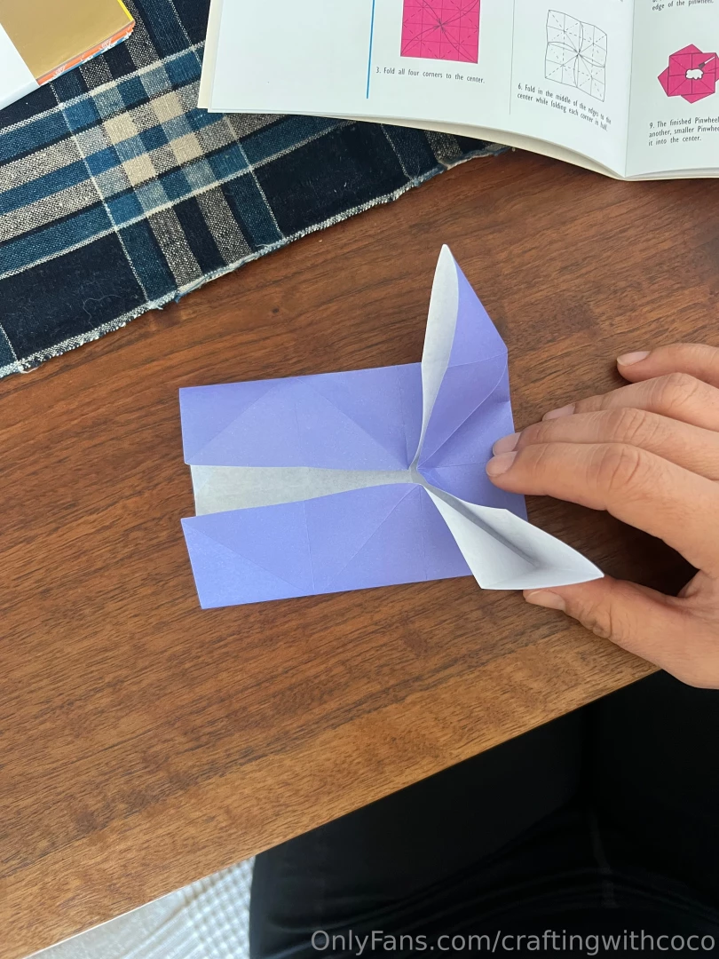 Pinwheel flower ok this origami pinwheel flower drove me a little part 3 