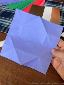 Pinwheel flower ok this origami pinwheel flower drove me a little part 2