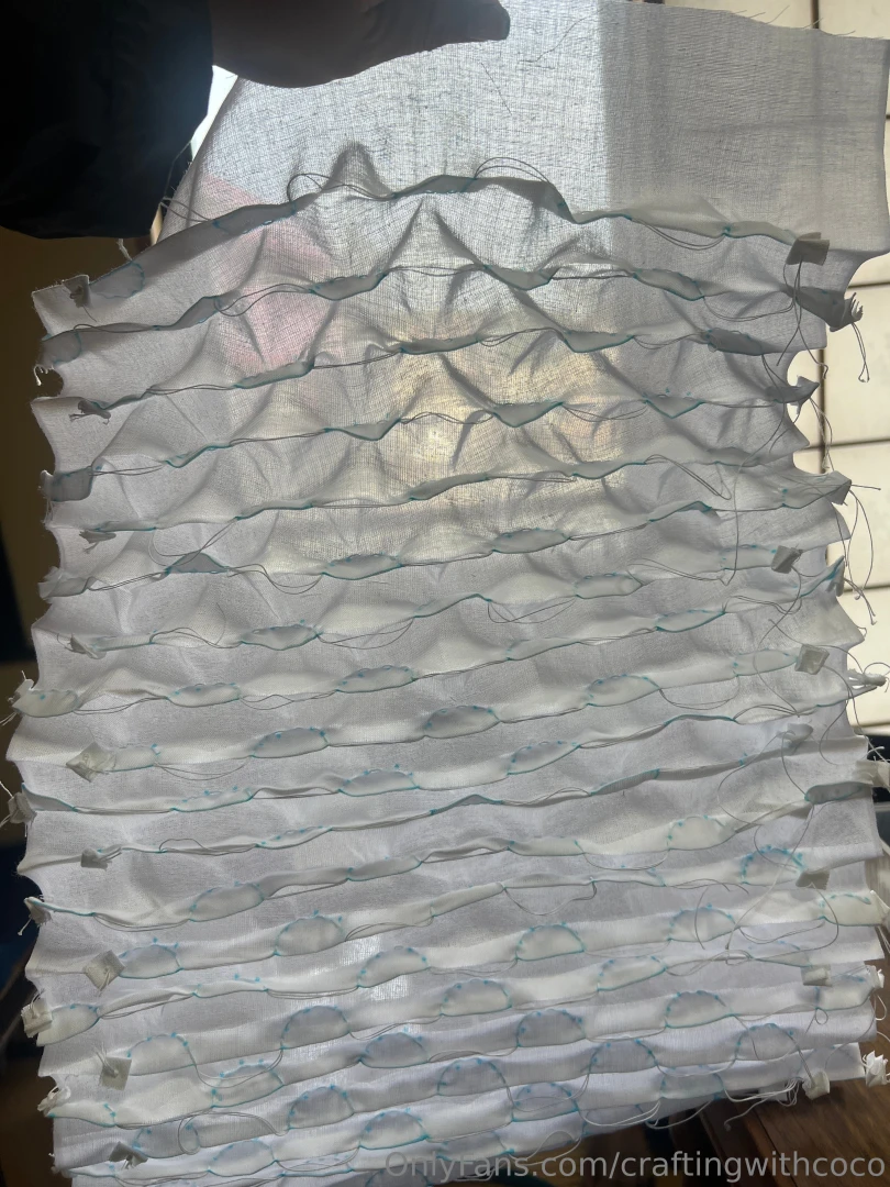 I m trying a new shibori technique today it s called hinode which part 1 