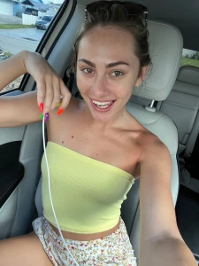 No makeup car selfies part 9