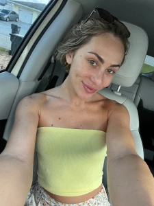 No makeup car selfies part 14