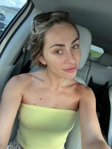 No makeup car selfies