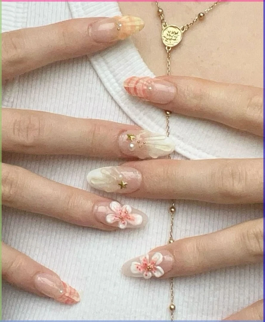 Nail inspo for the summer i m a chronic nail biter so i wanna get my 