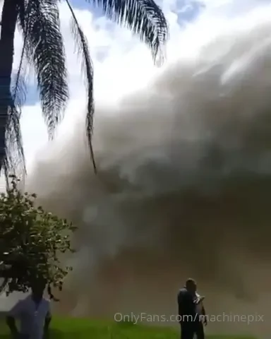 Open spillway gate at the funil hydroelectric power plant in rio de 