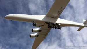 Third flight of the scaled composites model 351 stratolaunch designed