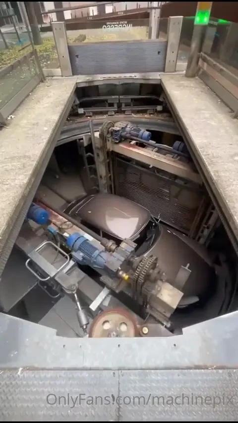 Trevipark automatic underground parking system 