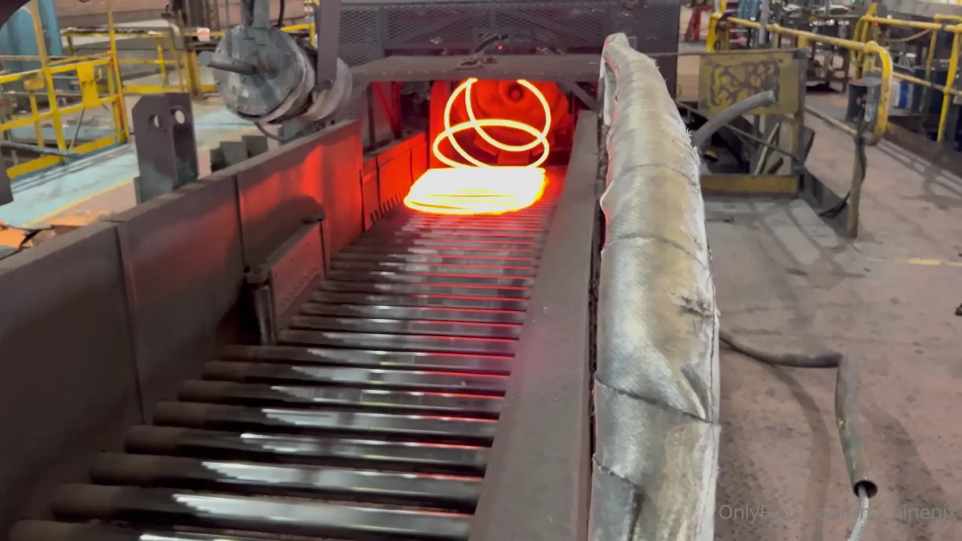 Stelmor steel-wire production line 