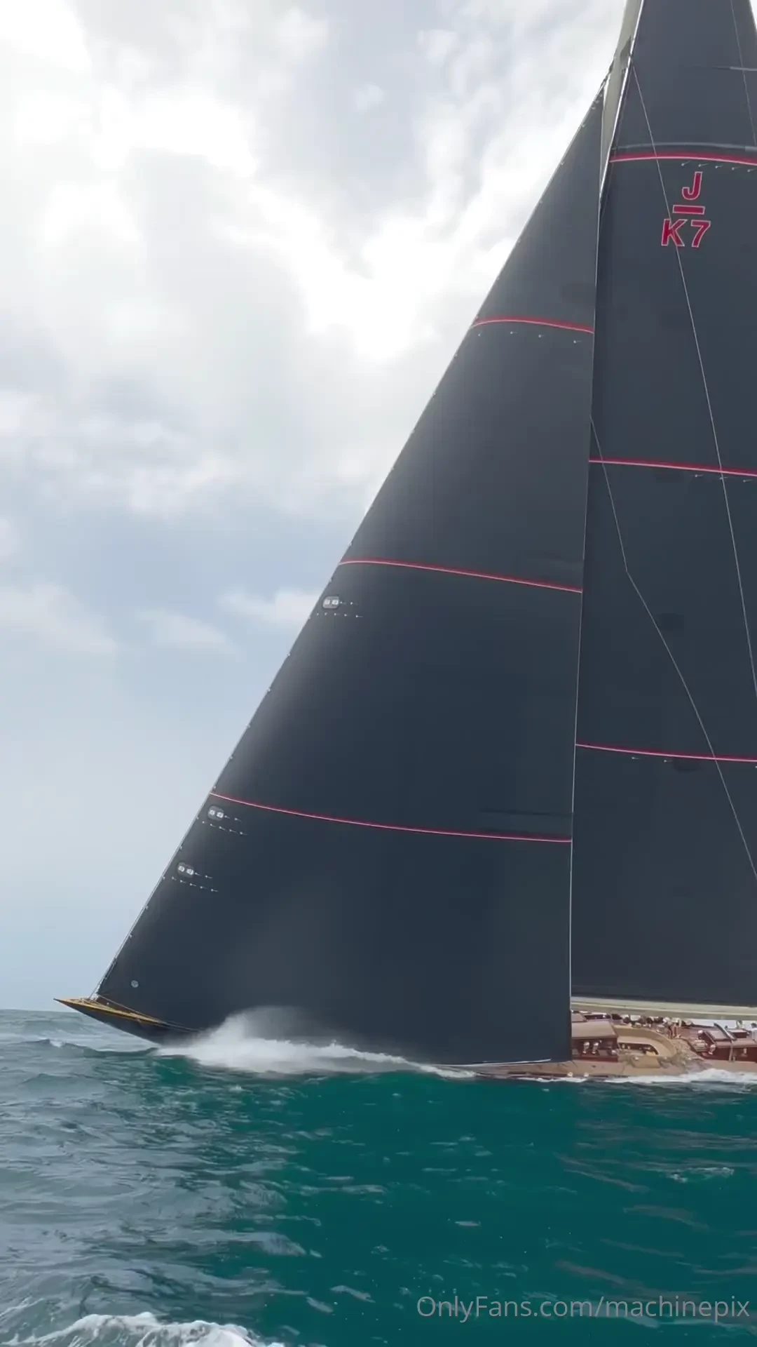 J class superyachts velsheda jk7 rainbow jkz1 and svea js1 