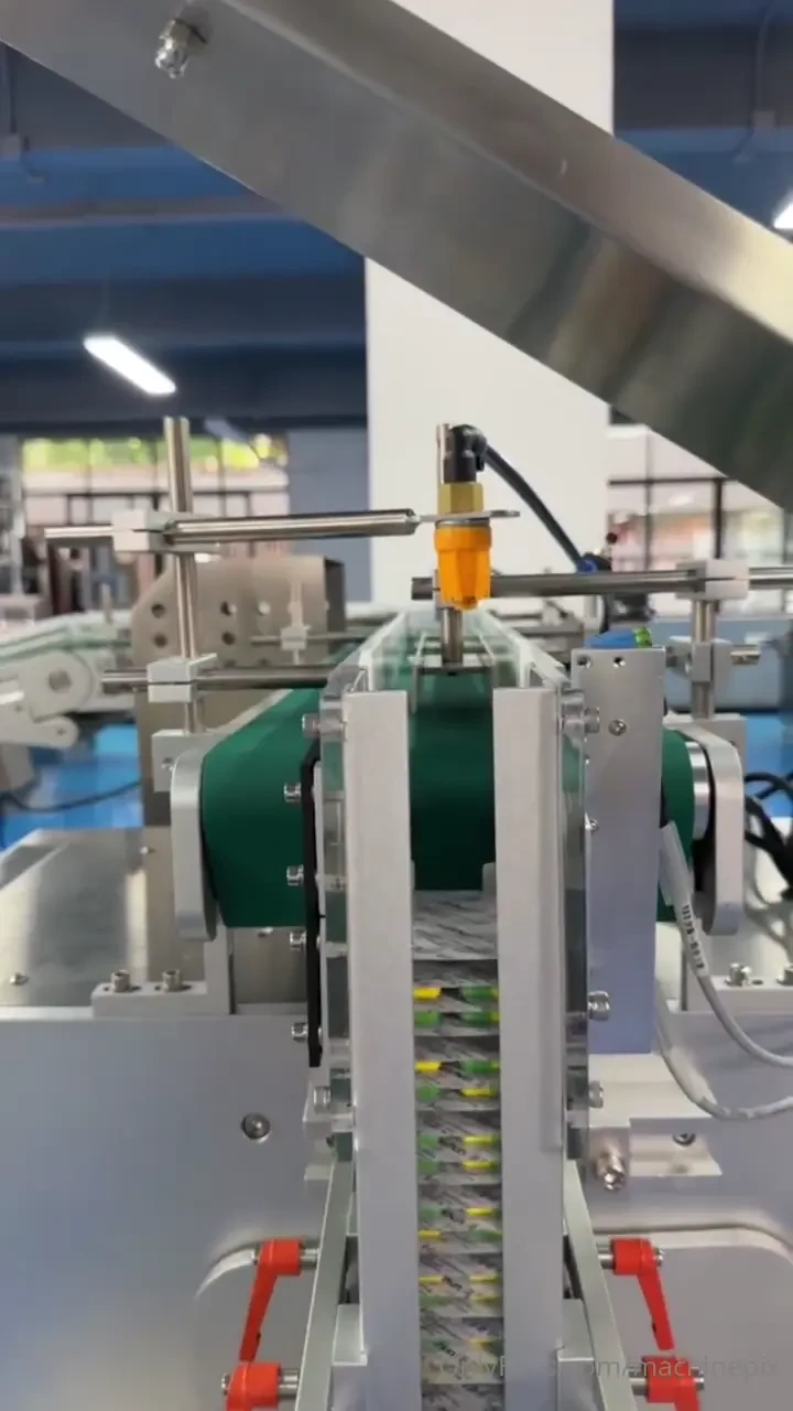 High-speed blister cartoning line 