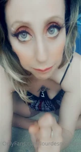 Licking your cock like a lolly