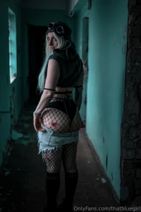 You see yourself in this abandoned school and find this helpless girl