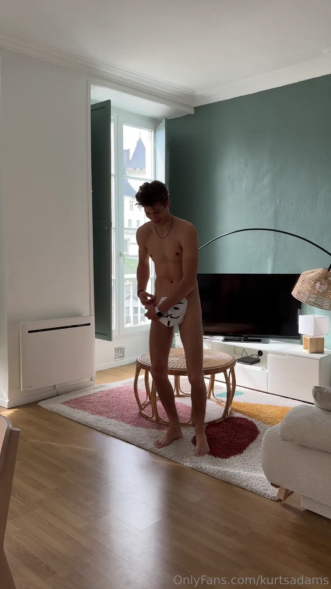 Being goofy as always 