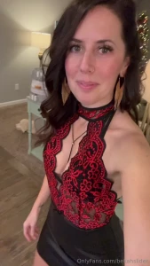 Hosted my christmas party last night and went for a slutty classy look