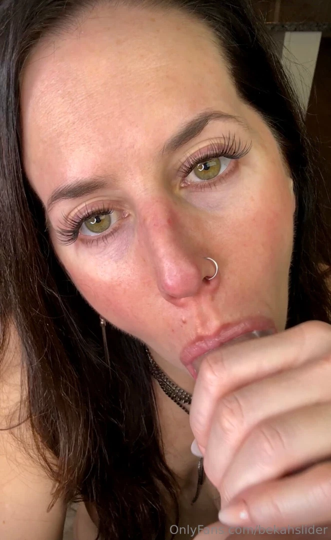 In your inbox right now my first pov blow job video made it 