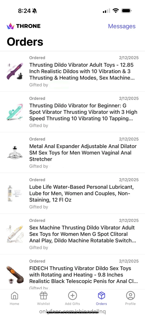 Someone butchered my toy wish list over night that was literally so part 2 