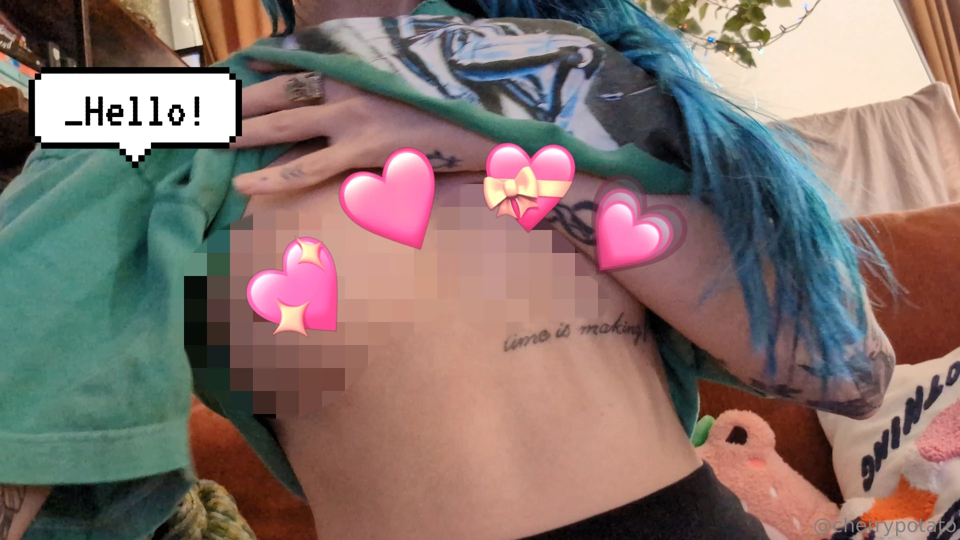 Why wear bras when you can have easy access like this 