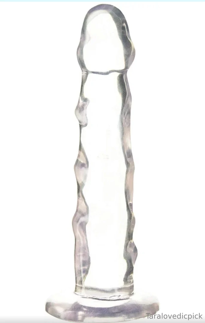 Who wants to see this see-through dildo in my pussy just buy it for me 