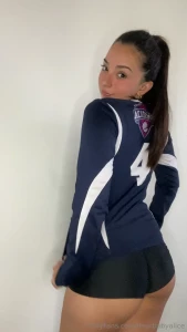 Do you like my cheerleader uniform part 2