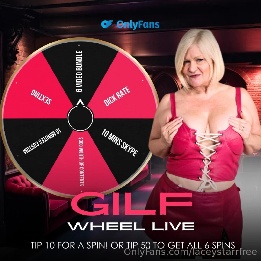 Spin the wheel amp win big feeling lucky i m doing a special gilf 
