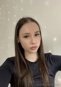 Seductive enigmatic beauty emilia_sweet1 with natural breasts and a part 50