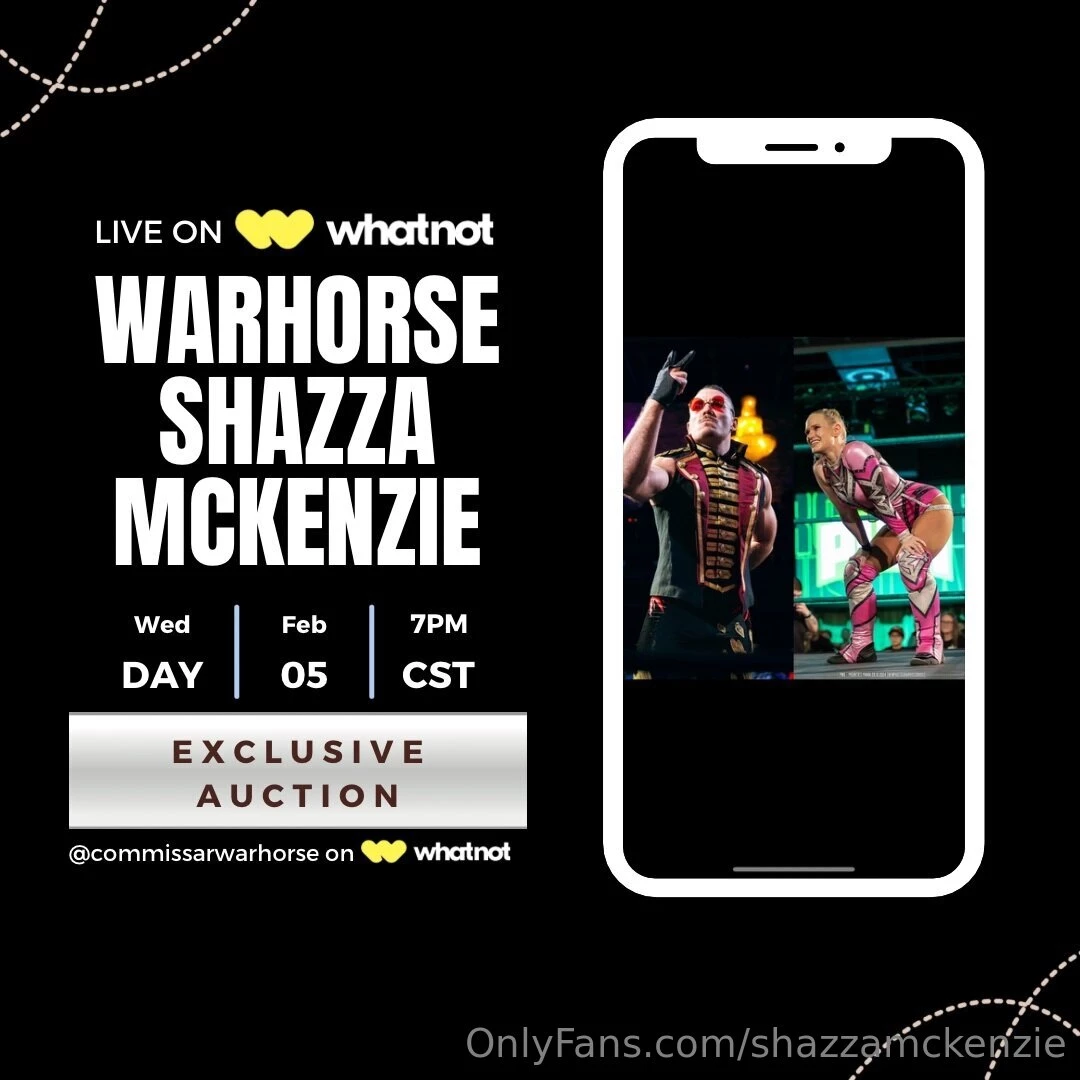 Icymi tonight i ll be on what not with warhorse auctioning off a bunch 