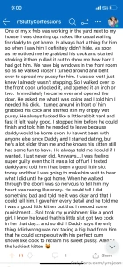 Thought you might like the story i posted on slutty confessions what