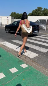 Back from the beach i saw some hard through some swimsuits retour de