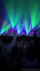 Hello from tomorrowland winter my bunnies it s a huge party je vous