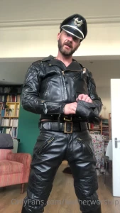 These leathers need to get worshipped which one of you boys are gonna