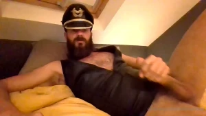 Gloving up for a bedtime jerk grrrrrrr