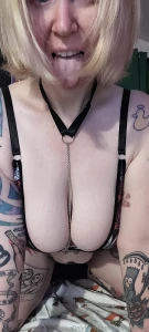 My favorite lingerie so far love the built in collar part 5