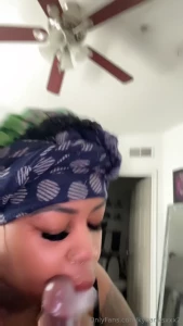 I wanted to paint my face with his cum to clear my acne