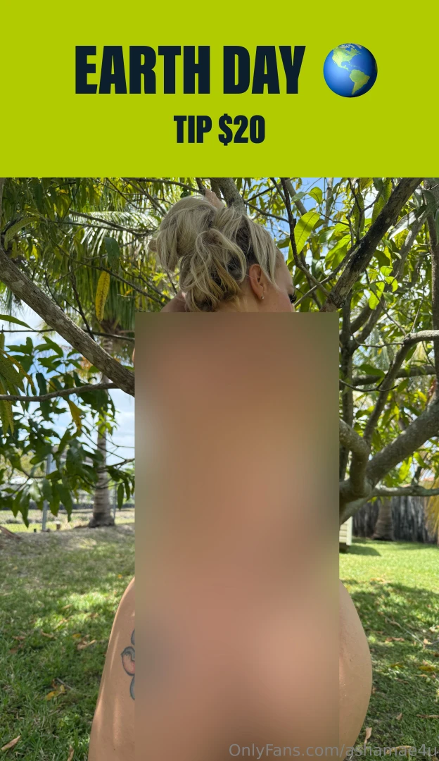 It s earth day everyone is asking if i m doing anything for today and 