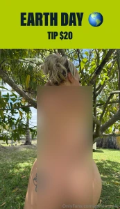 It s earth day everyone is asking if i m doing anything for today and