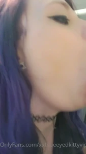 I need you make my eyes water ruin my makeup grab my head and just