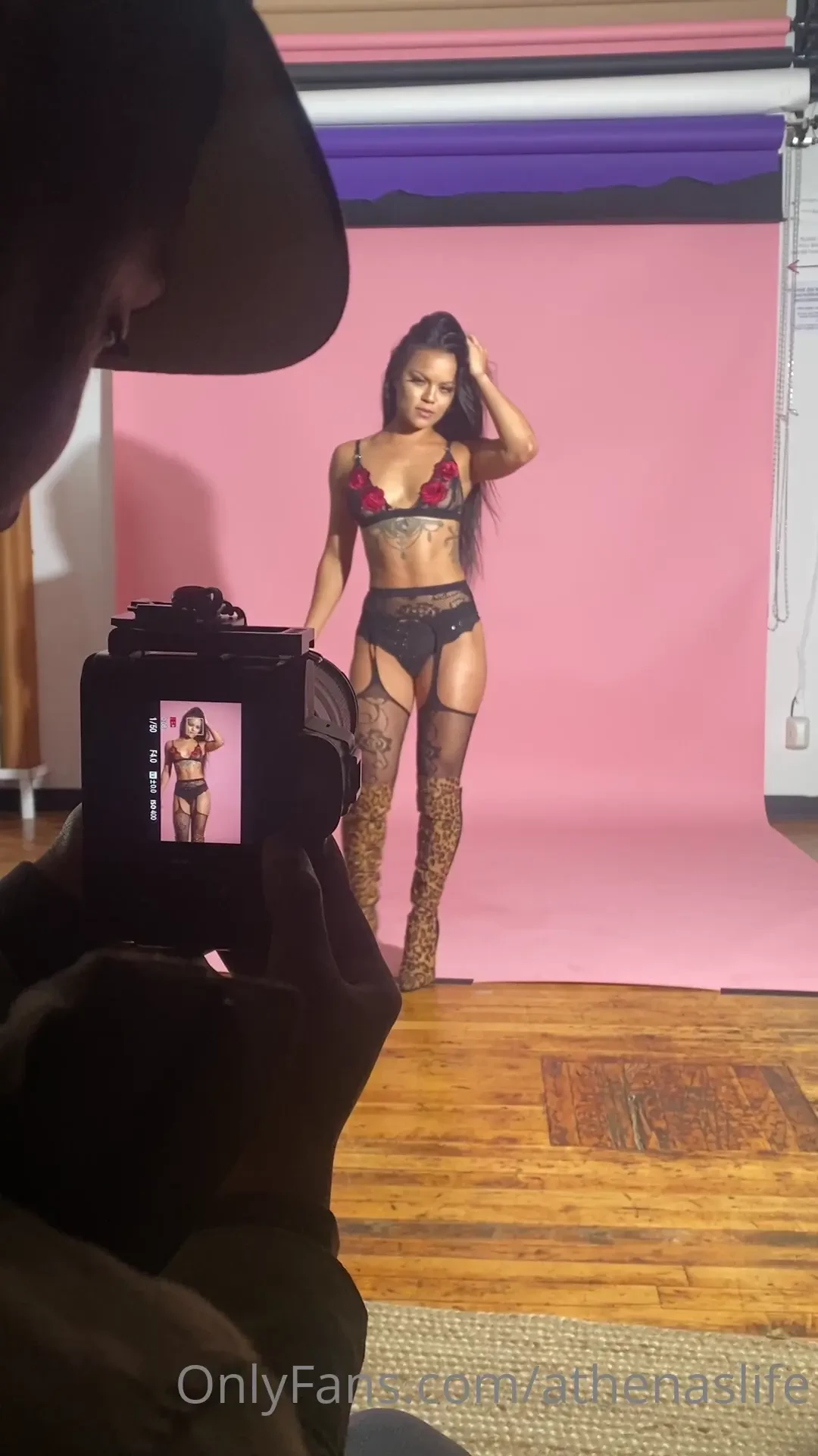 Some bts of my shoot in nyc i ll be visiting again soon to create more 