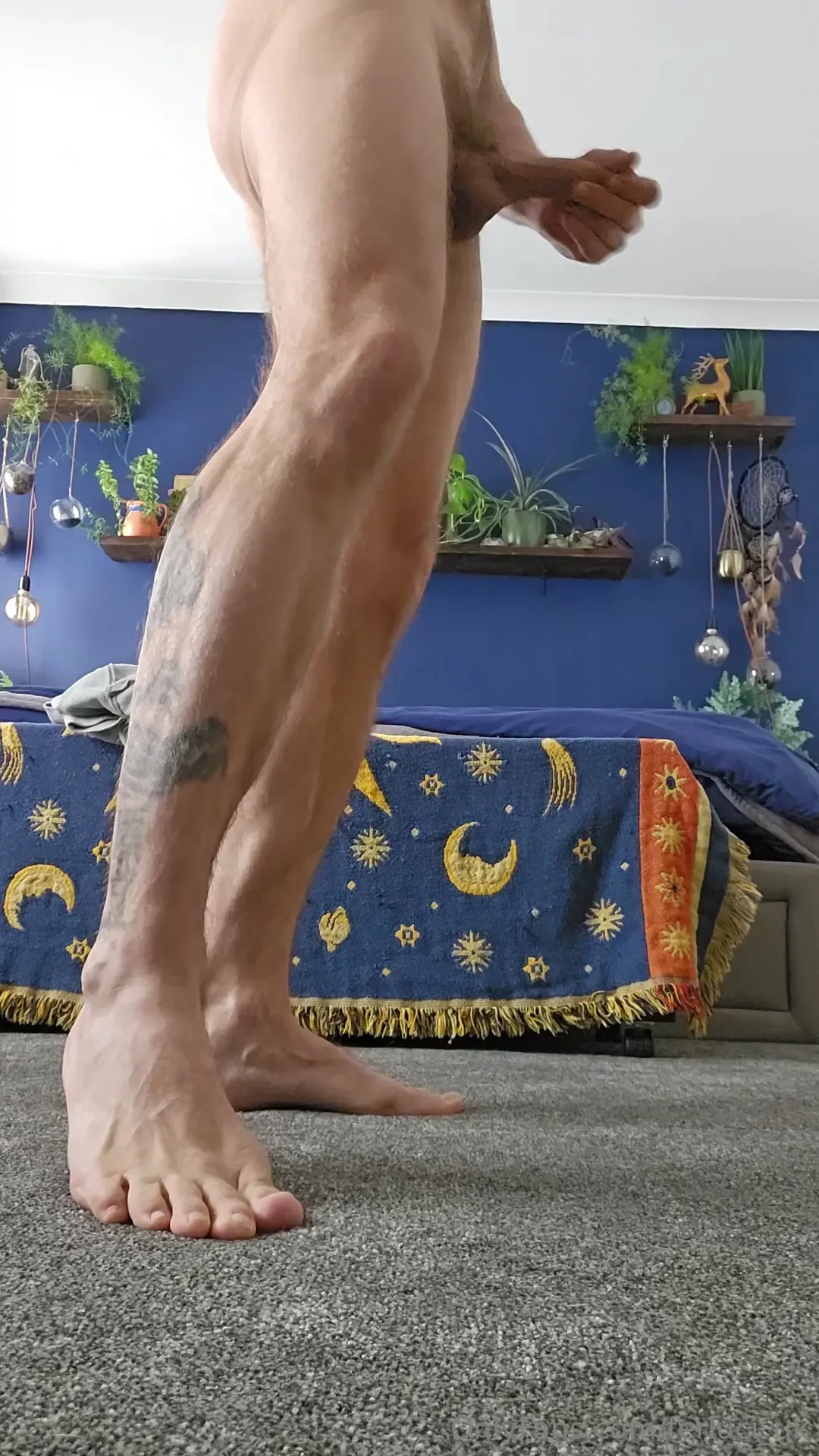 Morning wank before work 