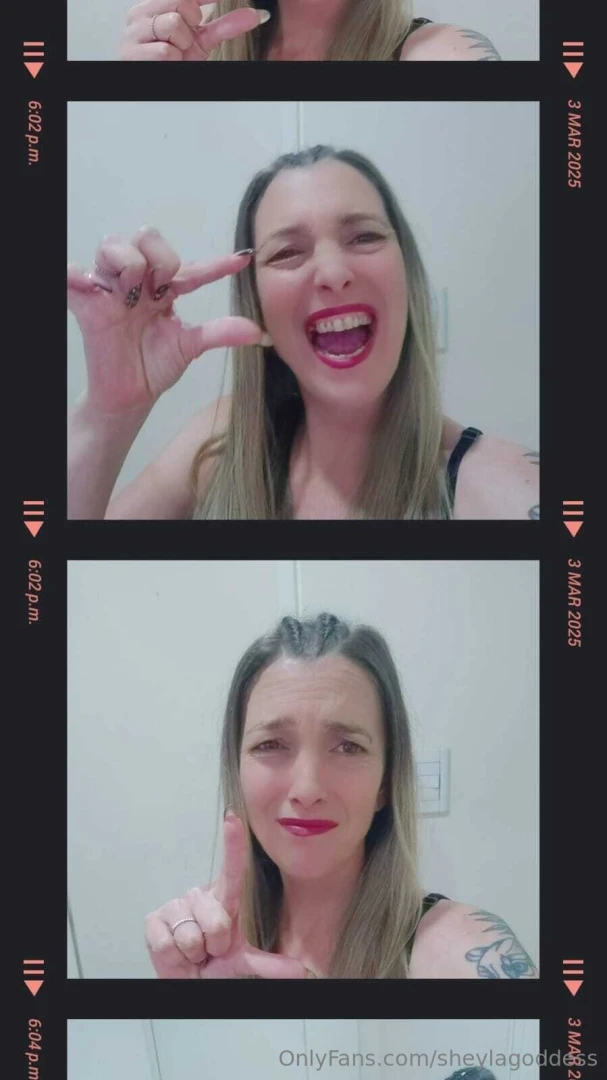 Are you ready to send your photo of your little clitoris so i can 