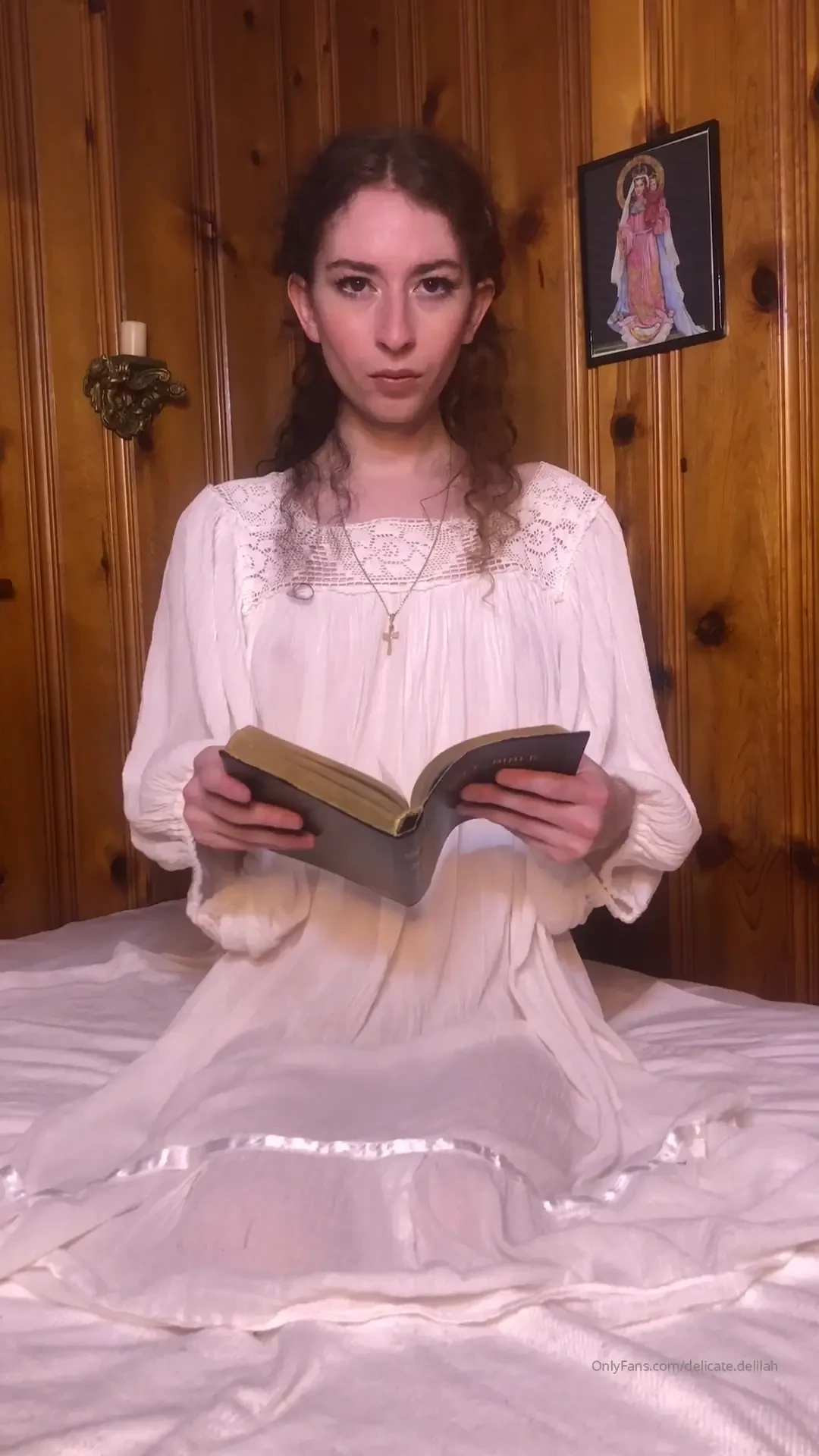 Delilah has a religious awakening 