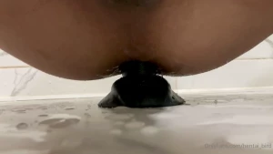 Canine dildo fun it s been a while but still love this knotted toy can