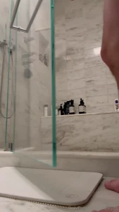 Why are you watching me shower perv