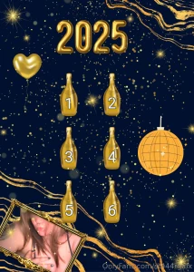 New year new games tip 5 and message me a number between 1 amp 6 each