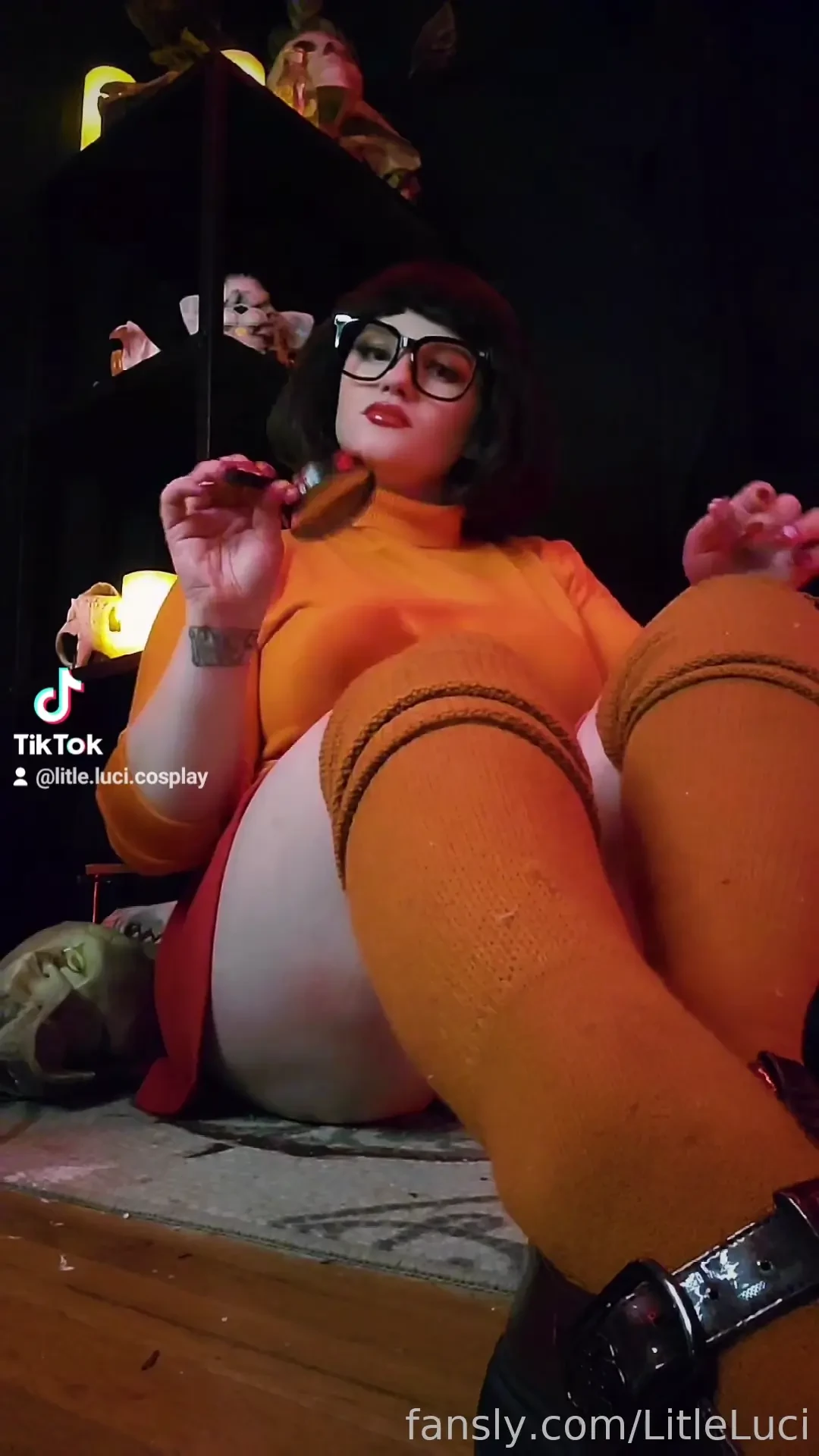 In my head cannon velma is the quite nerdy girl who will absolutley 