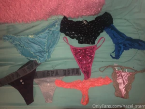 Who buys panties i got all different types thongs g-strings boy shorts