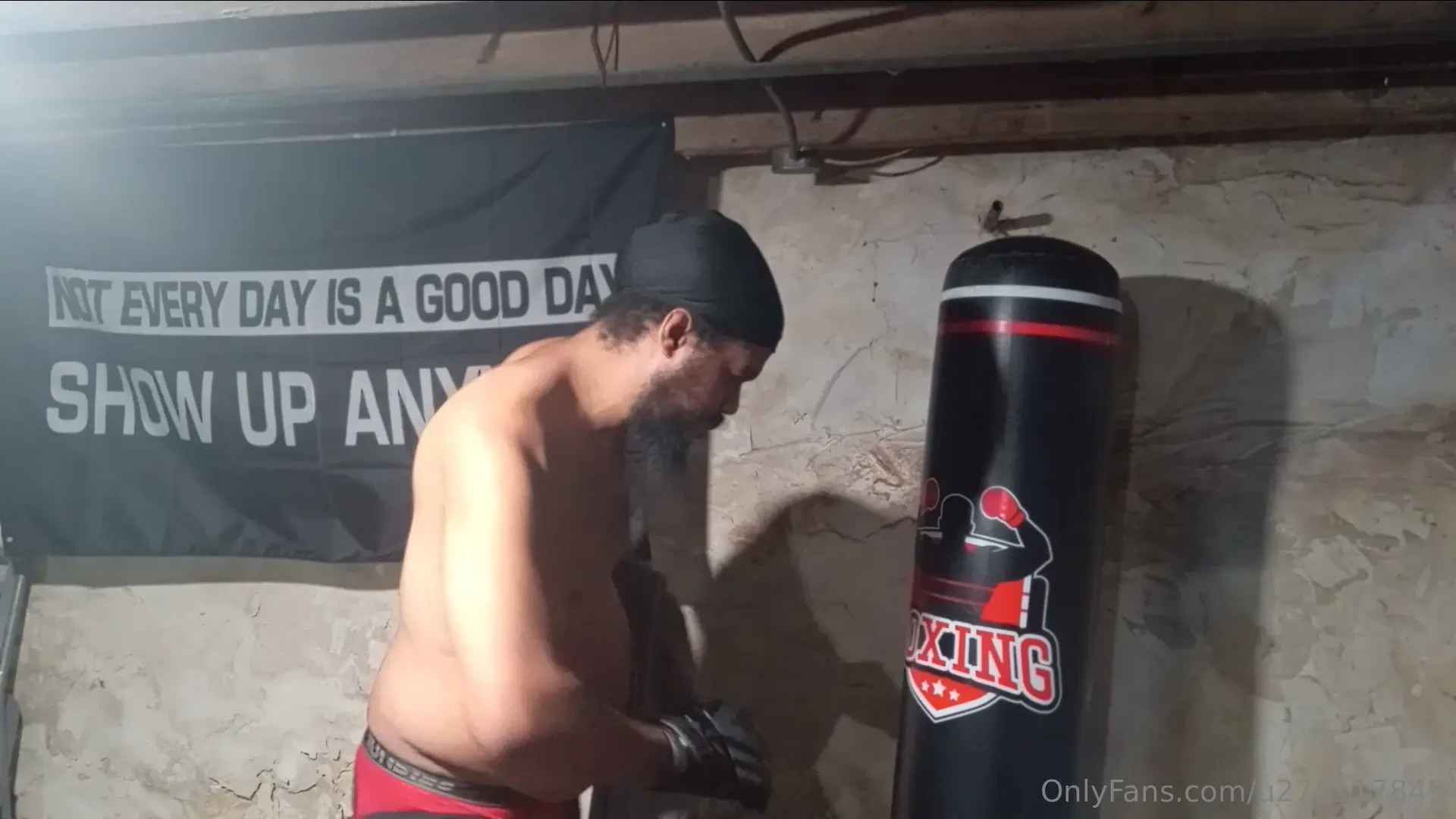 Bubba begins with boxing basics in his basement i m definitely not a 