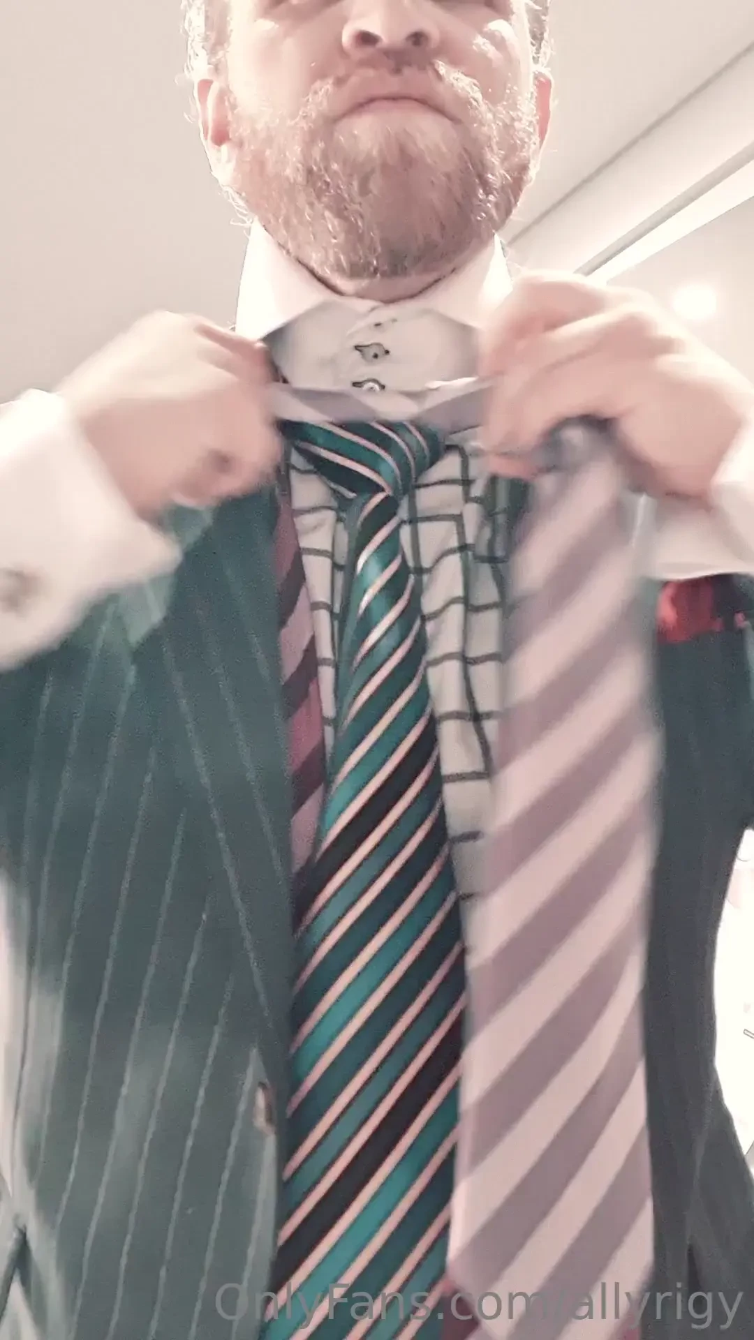 3 tie stack slowly come off 