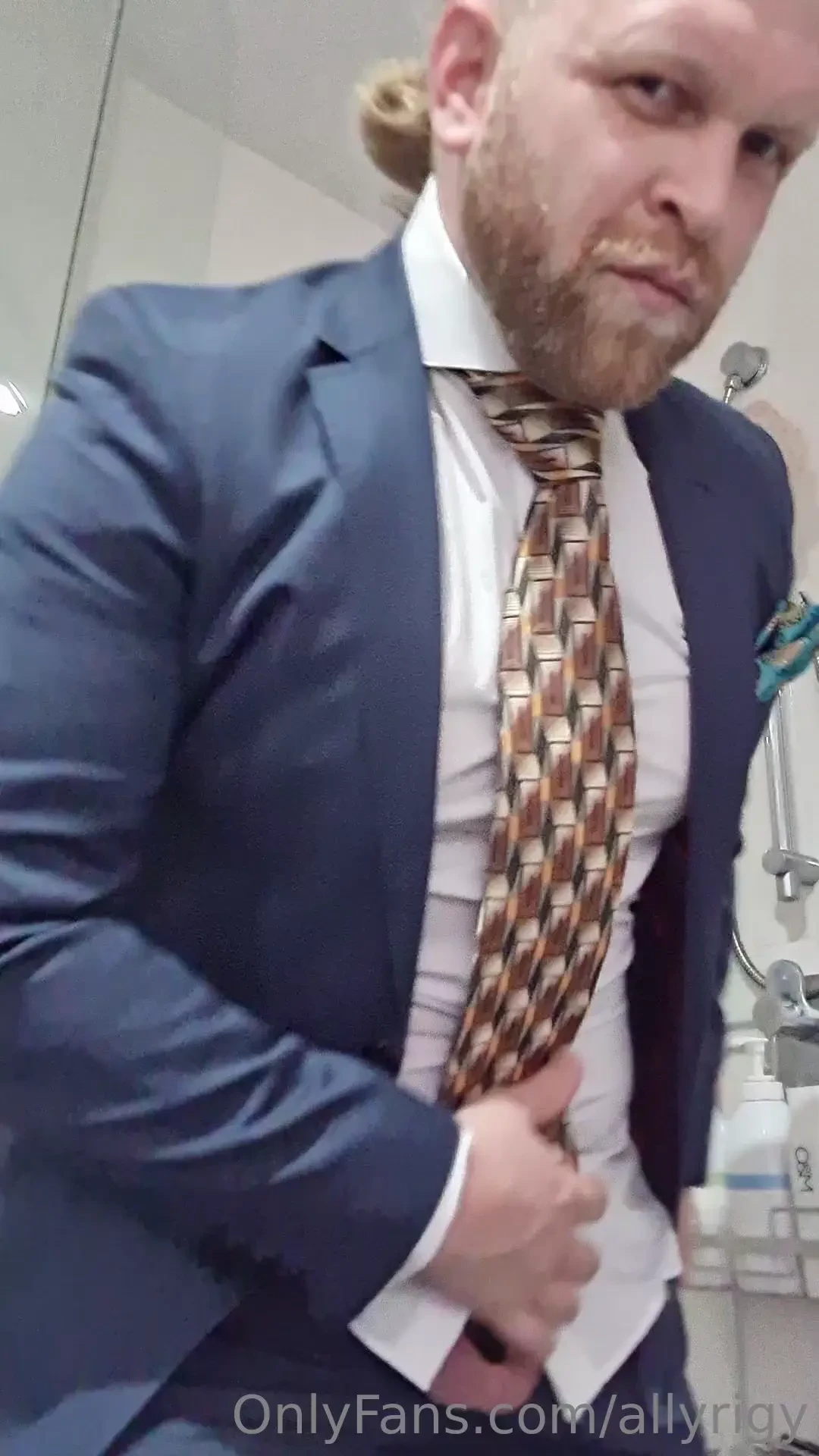 Video - getting my suit wet this caged boy had a little fun suited in 